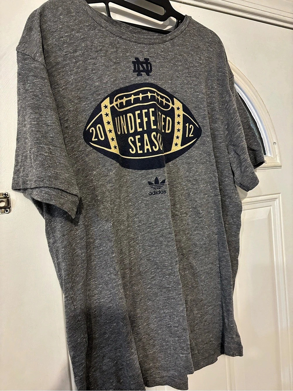 adidas Notre Dame Fighting Irish 2012 Undefeated Season T-Shirt